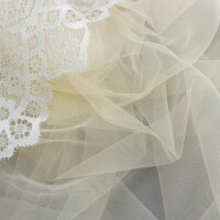Feintüll extra fein, Farbe Beige