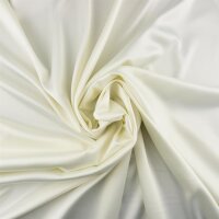 Stretch-Satin, Farbe Ivory