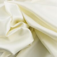 Stretch-Satin, Farbe Ivory