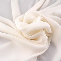 Chiffon - schwere Qualität, Farbe Ivory