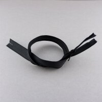 Reißverschluss nahtverdeckt, 45cm, Schwarz