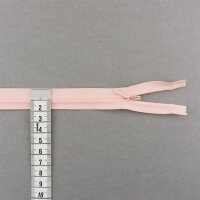 Reißverschluss nahtverdeckt, 45cm, Rosa