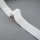 Velourgummi mit Bogenkante 27mm, Farbe Ivory