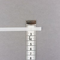 Stäbchenband Weiss, 6mm Breite