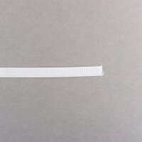 Stäbchenband Weiß, 8mm Breite