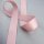 Ripsband mit glatter Kante, Farbe Vintage-Rosa, 2,5cm Breite