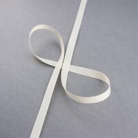 Ripsband mit glatter Kante, Ivory 0,9cm
