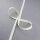 Ripsband mit glatter Kante, Ivory 0,9cm