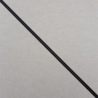 Ripsband in verschiedenen Breiten, Farbe Schwarz, 0,7cm