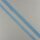 Ripsband in verschiedenen Breiten, Farbe Graublau