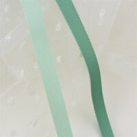 Ripsband in Grün-Tönen