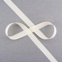 Strukturiertes Band  in Farbe Ivory, 1,6cm Breite