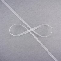 Zartes Organza-Band in  Farbe Off-White, 0,6cm Breite