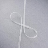 Zartes Organza-Band in  Farbe Off-White, 0,6cm Breite