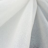 Stark glitzernder Stoff, Farbe Ivory-Ivory