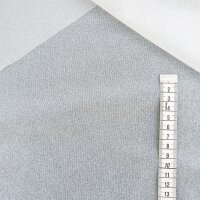 Stark glitzernder Stoff, Farbe Ivory-Ivory