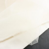 Feintüll glatt, 300cm breit, Farbe Ivory hell II