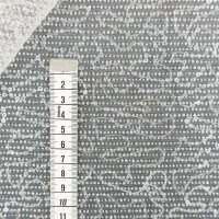 Feintüll mit glitzernden Pünktchen und Pailletten, Farbe Ivory-Silber