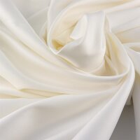 Leicht elastischer Satin, Farbe Ivory