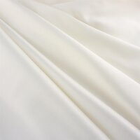 Leicht elastischer Satin, Farbe Ivory