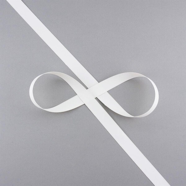 Satinband, 16mm Breite, Farbe Ivory, Meterware 16 mm