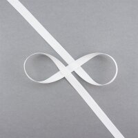 Satinband 13mm, Farbe Off-White, Meterware 13mm