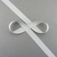 Satinband 25mm, Farbe Hellgrau, Meterware 25mm