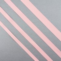 Satinband 13/16/19/25mm, Farbe Warmrosa, Meterware