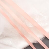 Satinband 13/16/19mm, Farbe Lachs, Meterware