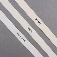 Satinband 9/16mm, Farbe Creme, Meterware