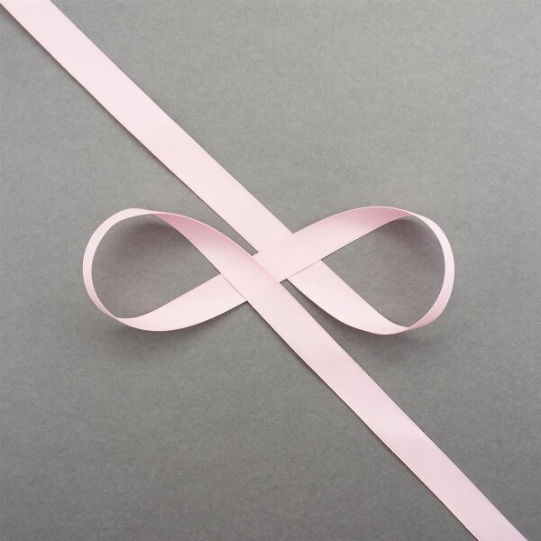 Satinband 16mm, Farbe Rosa, Meterware